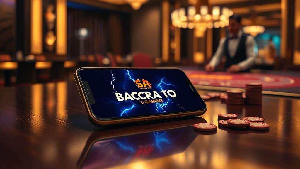 เคล็ดลับวิเคราะห์บาคาร่ามือถือ: สูตรเด็ดค่าย SA สายฟ้า ควบคุมความเสี่ยง ฉบับโปร