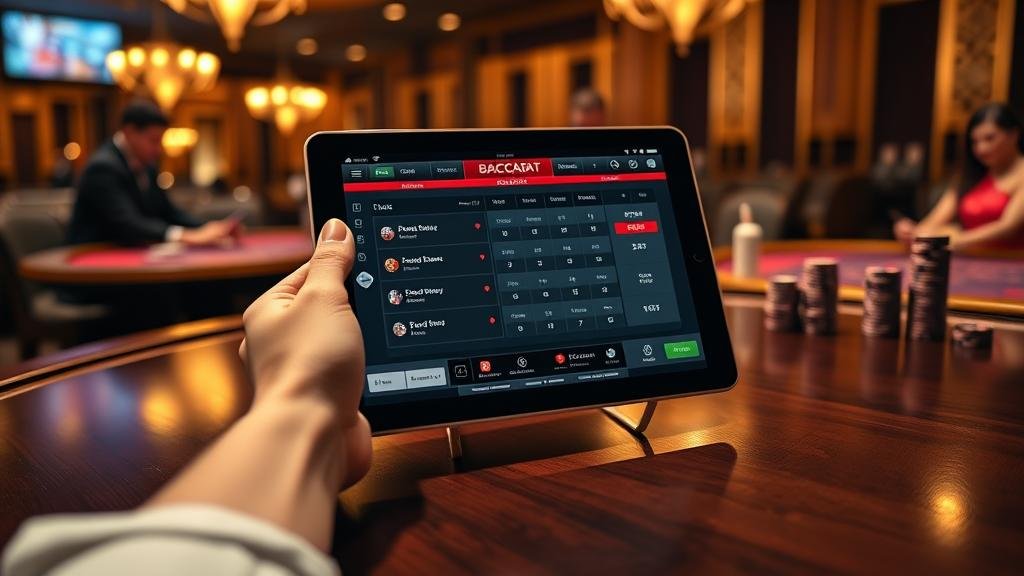 บาคาร่าไม่มีคอม: สรุปอินไซต์วิเคราะห์สถิติ เล่นง่ายบนแท็บเล็ต iPad