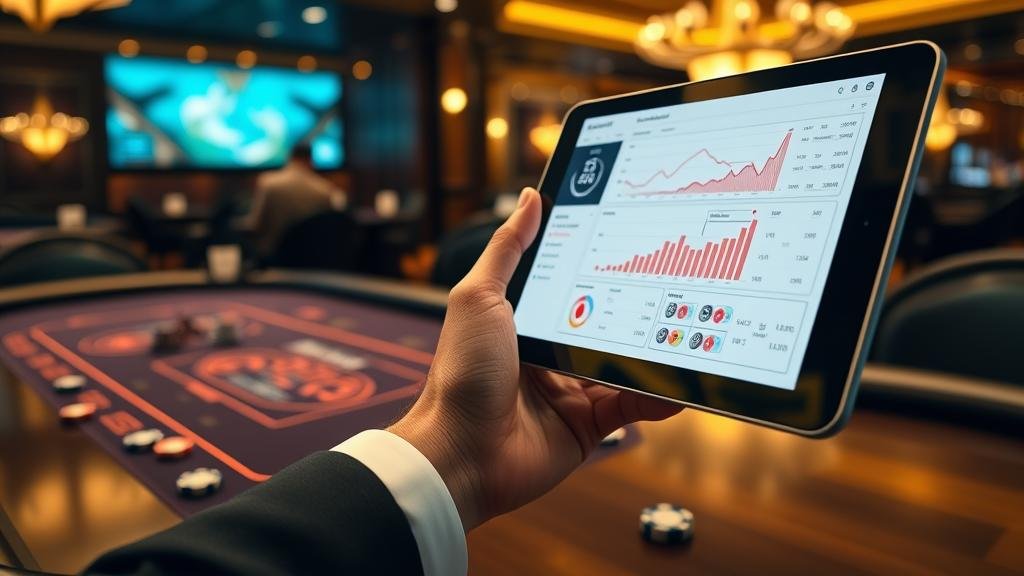 วิเคราะห์บาคาร่าด้วยฮีตแมปบนคอมพิวเตอร์และเล่นบนมือถือ