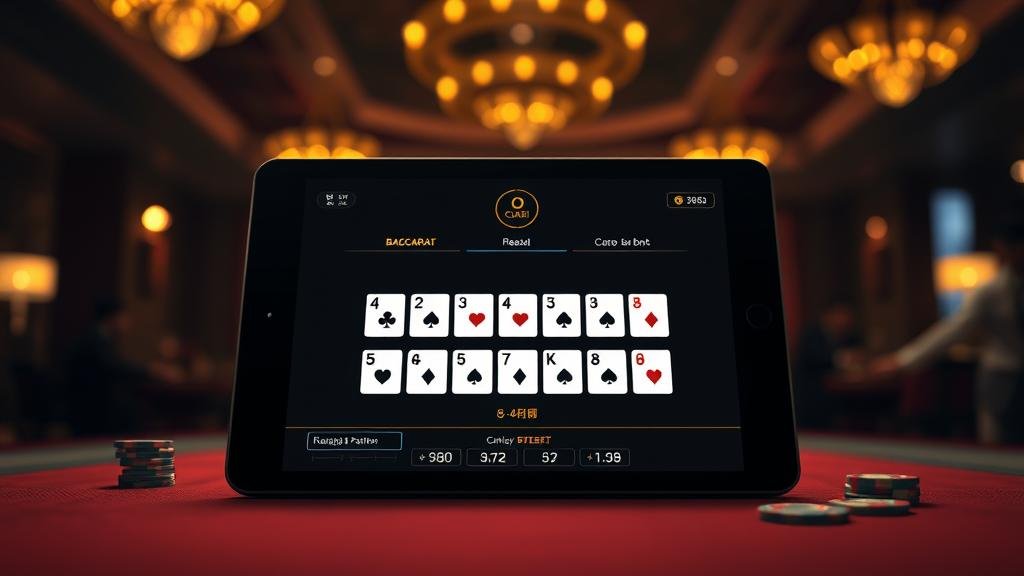 การวิเคราะห์สถิติบาคาร่าบนมือถือ