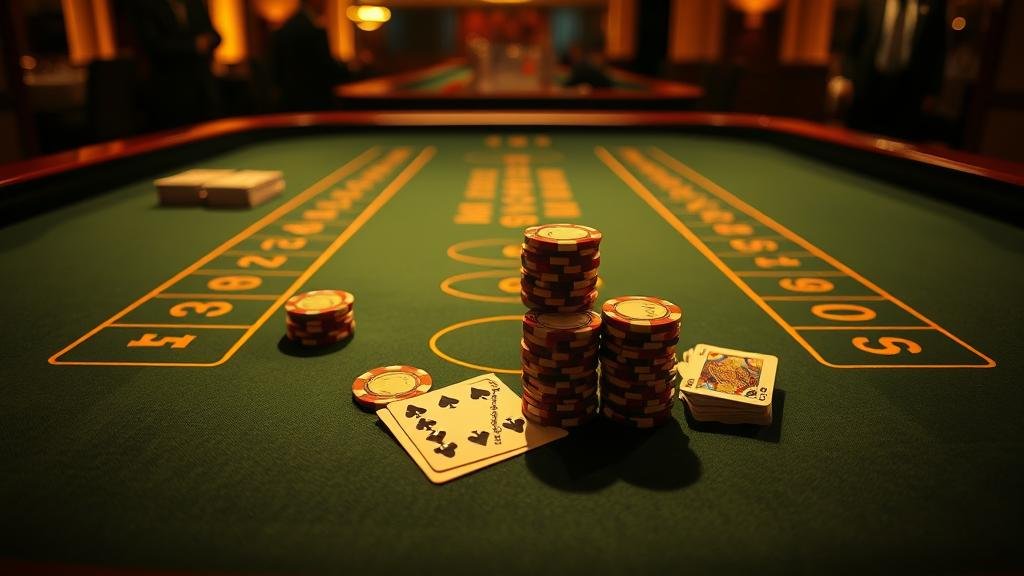 หน้าจอแสดงสถิติและผลการออกไพ่บาคาร่า