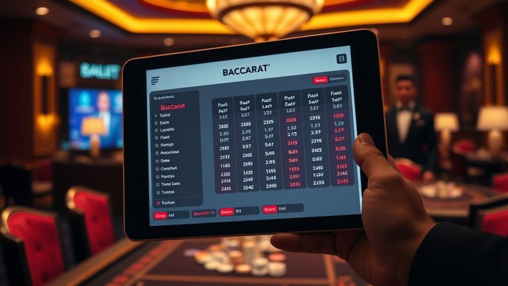 การบริหารจัดการงบประมาณบาคาร่าบน iPad