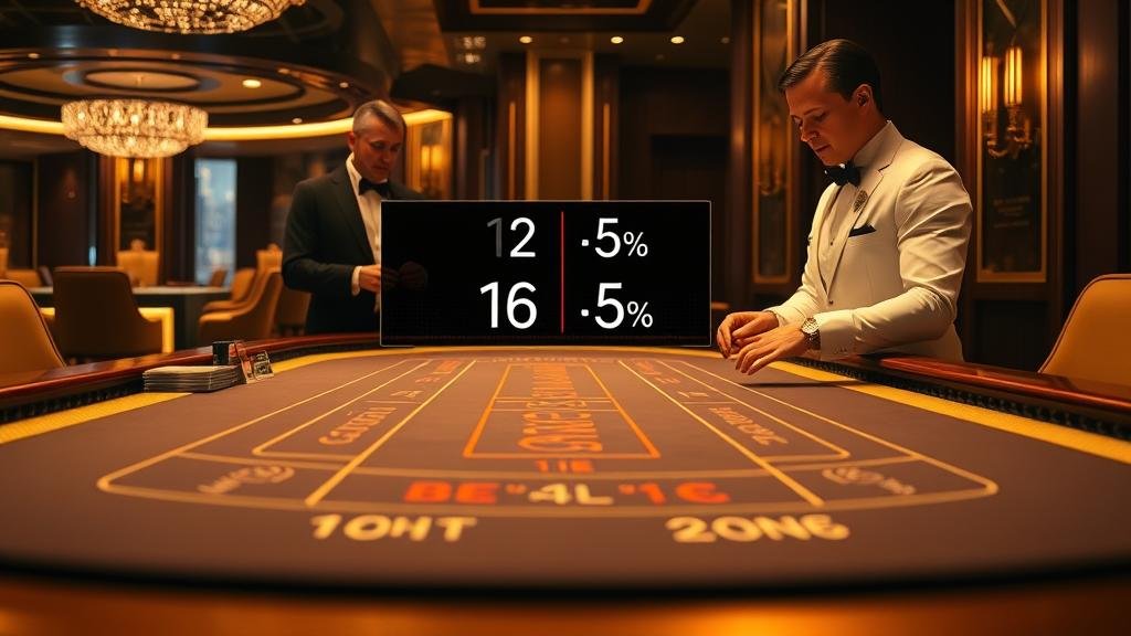 โต๊ะบาคาร่า VIP บรรยากาศหรูหรา