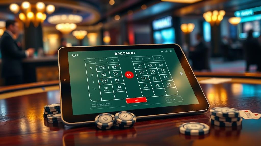 การเลือกห้องบาคาร่าบน Android