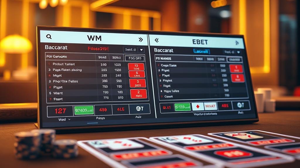 บรรยากาศคาสิโนบาคาร่าสไตล์มาเก๊า