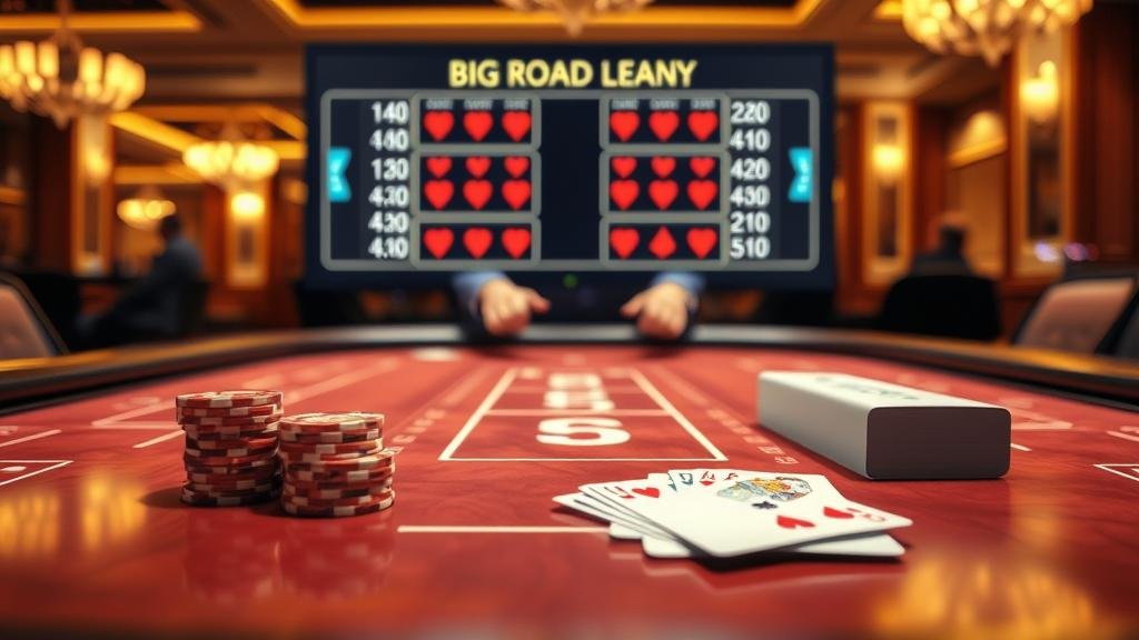 เปรียบเทียบเค้าไพ่บาคาร่า ถนนใหญ่ และ ถนนตาโต