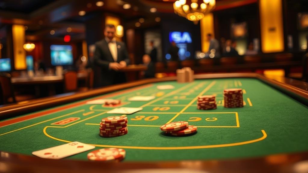 ภาพประกอบเทคนิคอ่านเค้าไพ่บาคาร่า