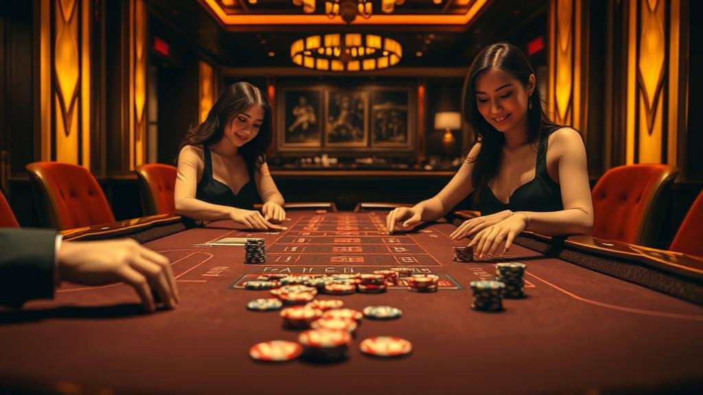 อินเทอร์เฟซเกมบาคาร่า DG Casino