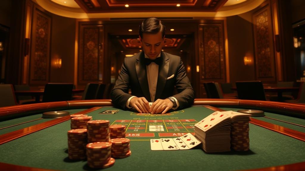 ตัวอย่างเค้าไพ่บาคาร่าสองตัด