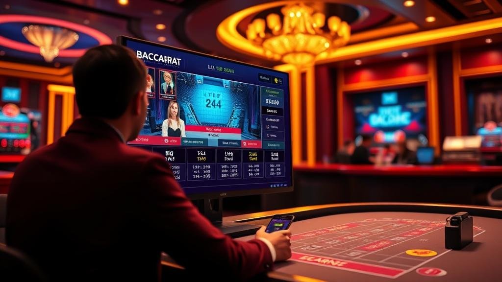 แผนภาพแสดงเค้าไพ่บาคาร่าต่างๆ