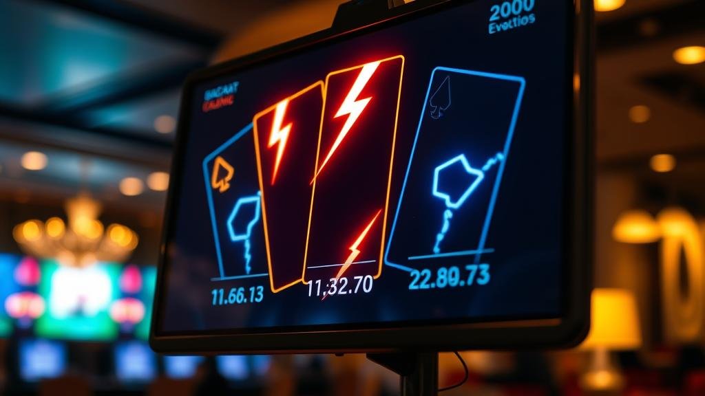 ภาพประกอบการอ่านเค้าไพ่บาคาร่าแบบต่างๆ