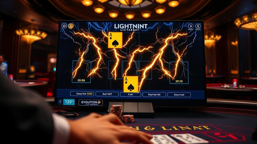 ตารางแสดงอัตราจ่ายบาคาร่า Evolution สายฟ้า