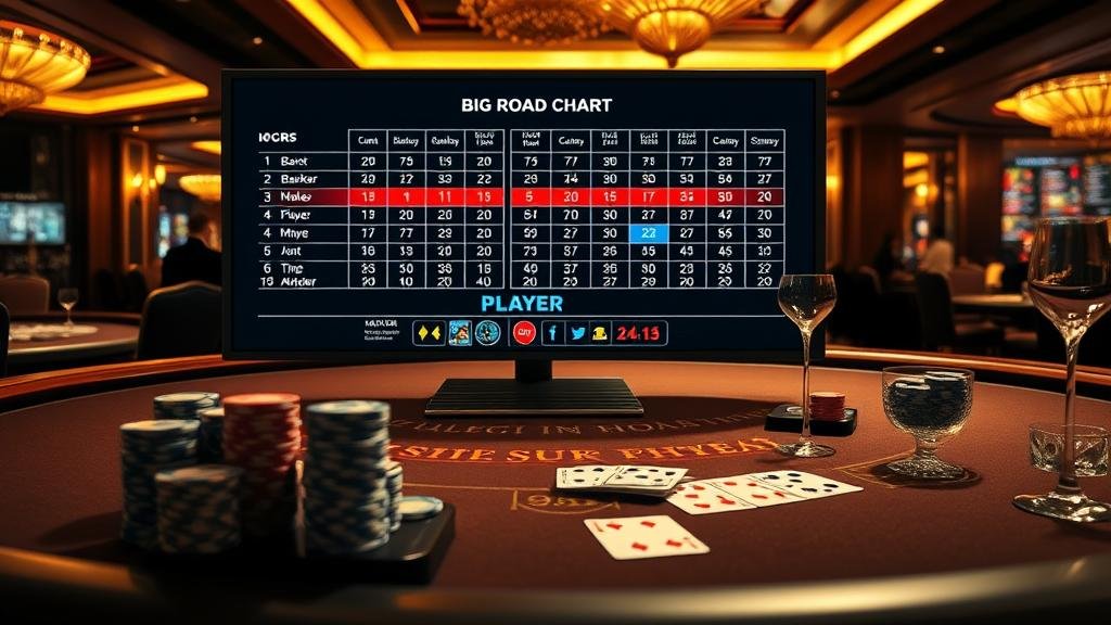 ภาพประกอบการคาดการณ์เค้าไพ่บาคาร่า