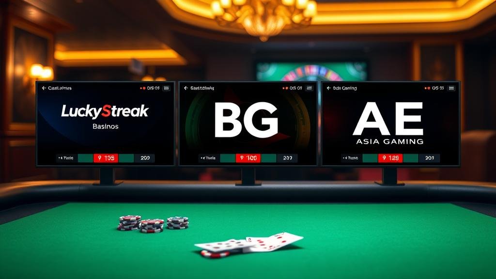 การแสดงอัตราจ่ายพิเศษในเกมบาคาร่า