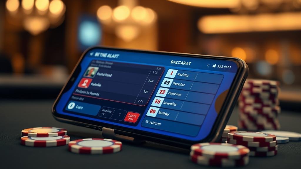 กลยุทธ์การเดินเงินบาคาร่าบนมือถือ