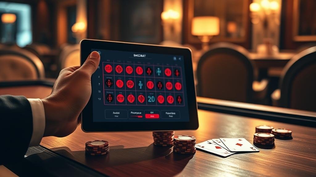 เจาะลึกเทคนิคเดินเงินบาคาร่าบนแท็บเล็ต: คู่มือคุมความเสี่ยงฉบับมือโปร