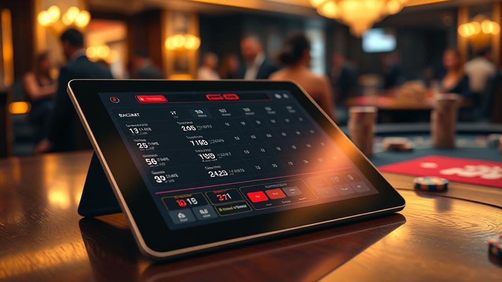 การวิเคราะห์สูตรบาคาร่าบนแท็บเล็ต