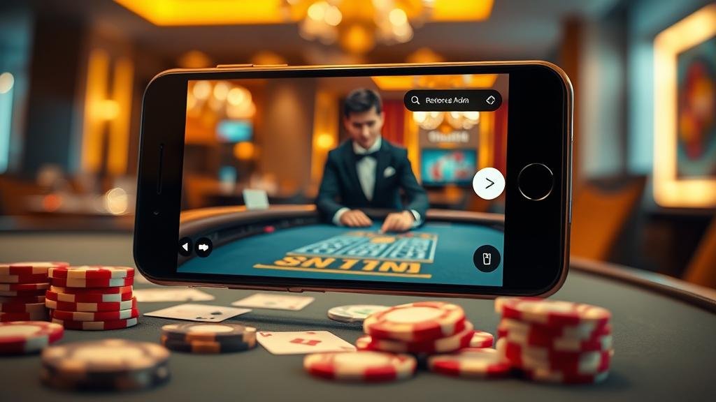 บาคาร่าไลฟ์สด: อัปเดตเทคนิคอ่านเค้าไพ่บนมือถือและเว็บล่าสุด" "ฉบับมือถือและคอ...