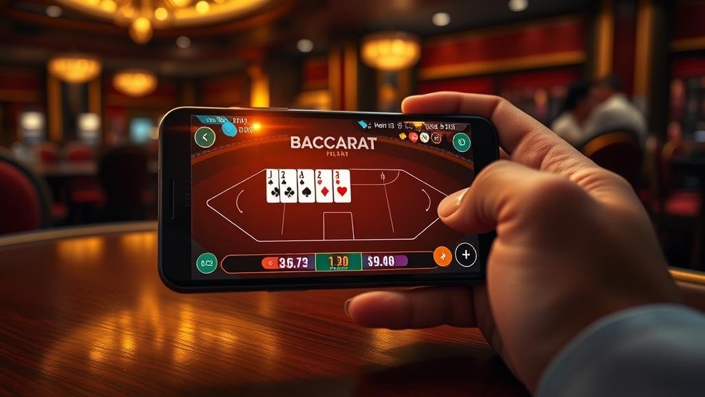 เปรียบเทียบการเล่นบาคาร่าบนเดสก์ท็อปและมือถือ