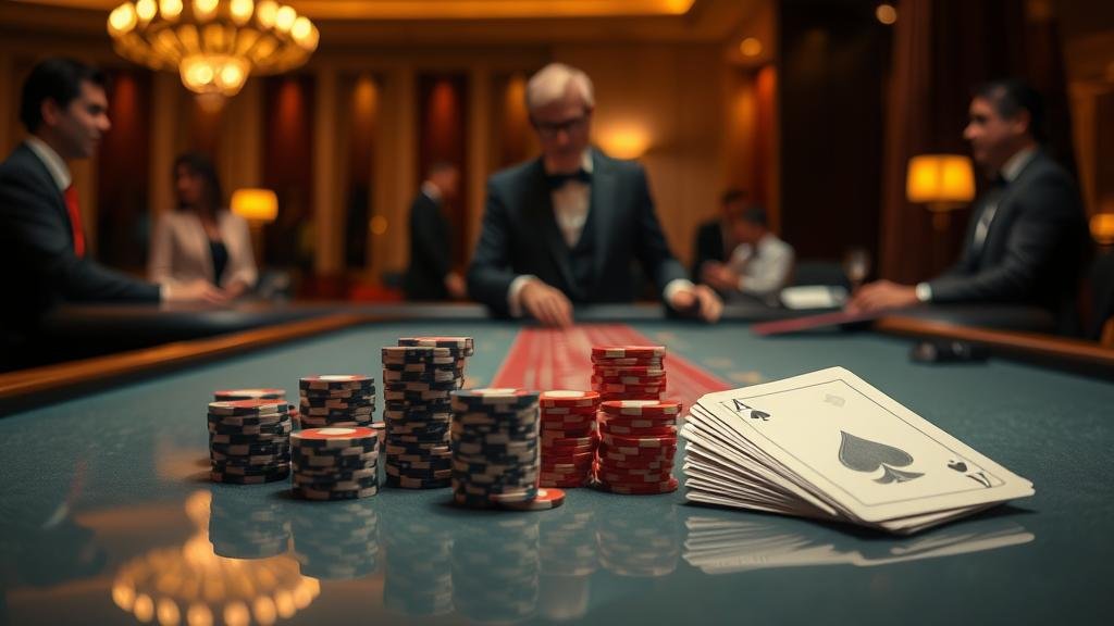 การวางเดิมพันบาคาร่าบนแท็บเล็ตพร้อมการคำนวณกลยุทธ์