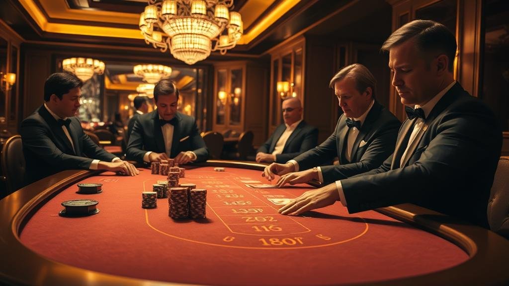 หน้าจอโทรศัพท์แสดงสถิติเปอร์เซ็นต์บาคาร่า