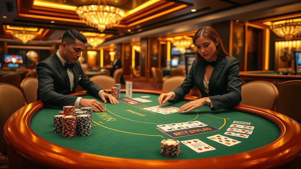 ภาพประกอบแนวคิด 'หางยาว' ในบาคาร่า