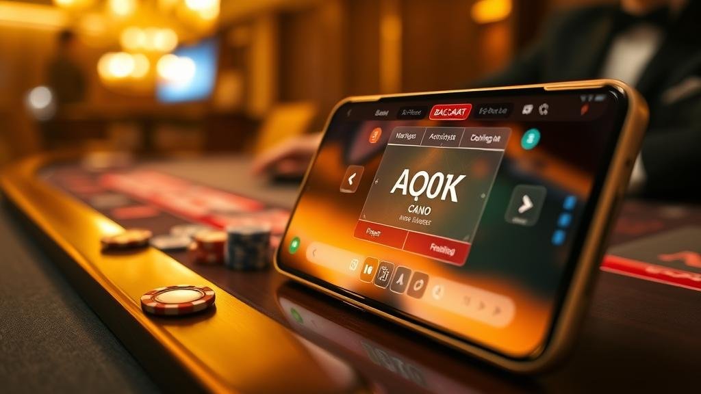 การวางเดิมพัน บาคาร่า BG บนมือถือ Android