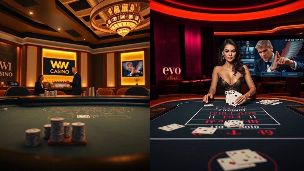 ศูนย์รวมบาคาร่า: คู่มือเลือกห้อง WM, Evo และเทคนิคเดินเงินฉบับโปร