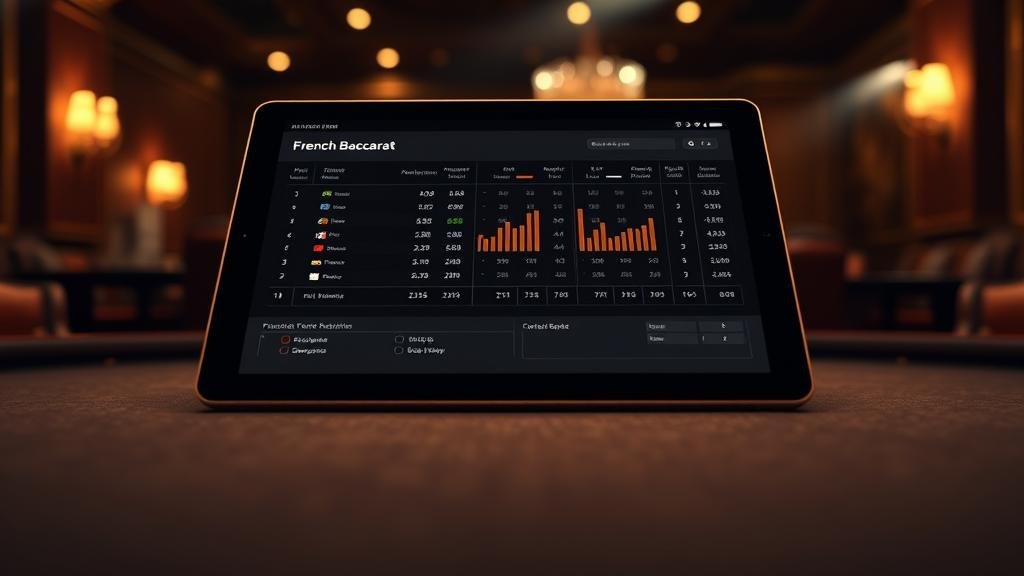 เจาะลึกแนวทางบาคาร่าฝรั่งเศส: เทคนิคดูสถิติและตั้งเป้ากำไรให้ปัง