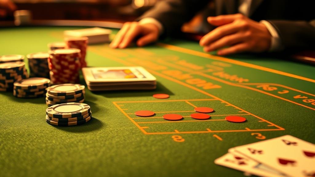 นักพนันมืออาชีพกำลังวางเดิมพันบาคาร่า BG