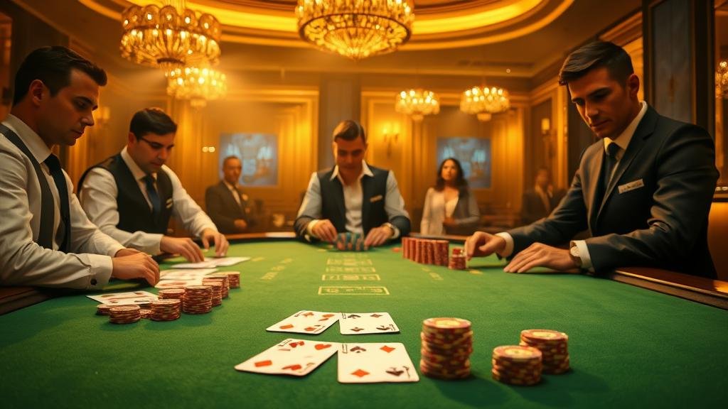 ตารางแสดงรูปแบบเค้าไพ่บาคาร่า