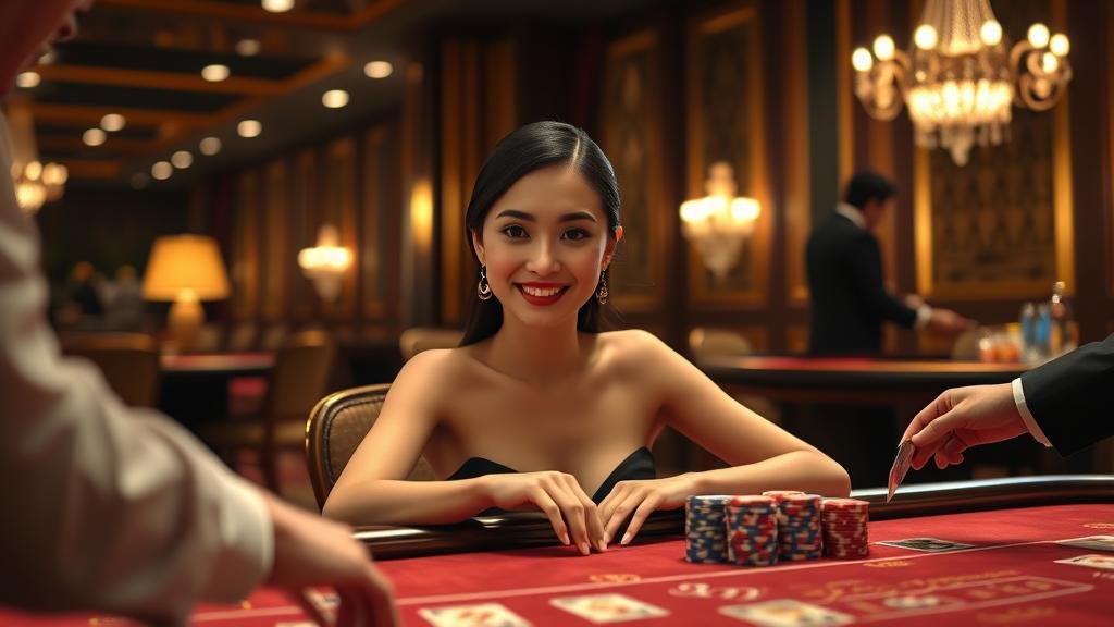 นักพนันฉลองชัยชนะบาคาร่า