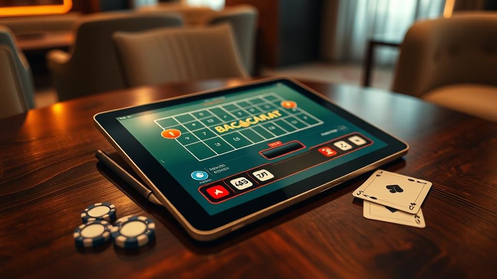 แผนบันทึกผลบาคาร่าบน iPad