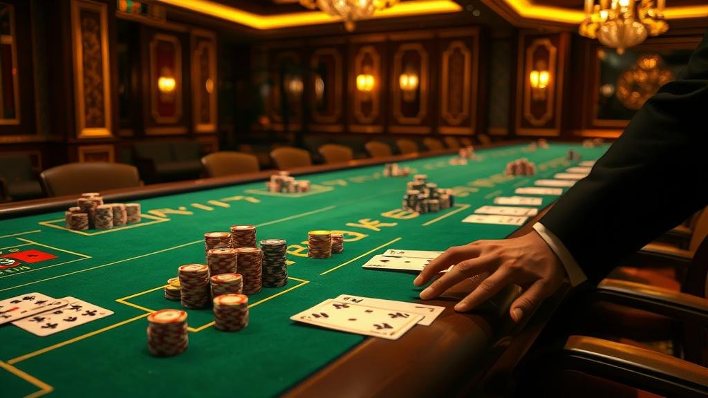 หน้าจอเกมบาคาร่าบนมือถือ