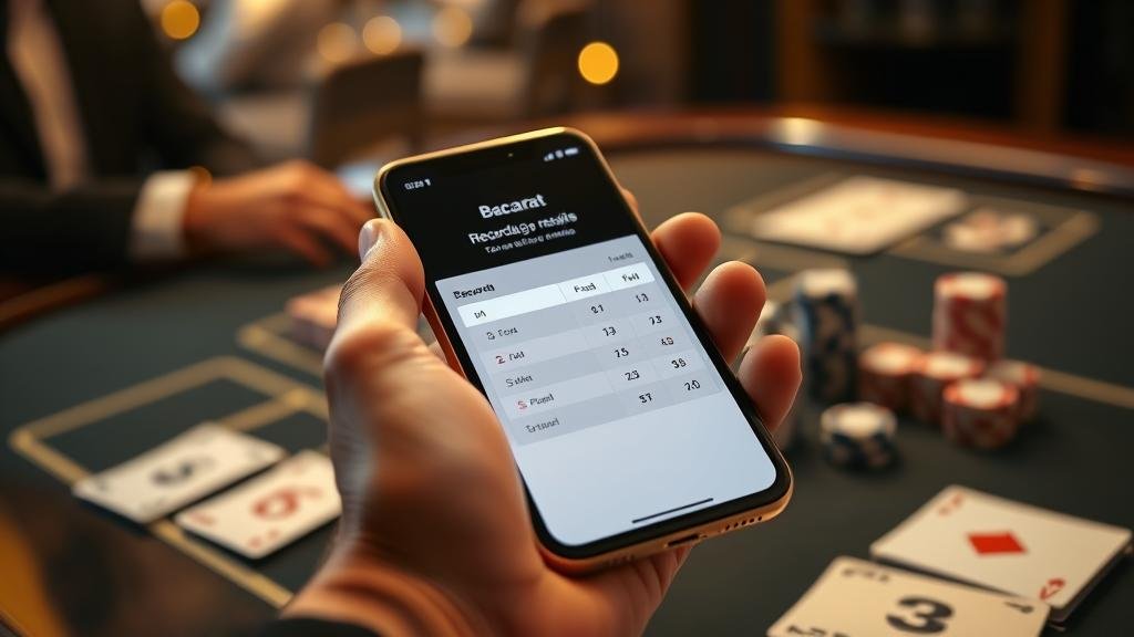 นักเดิมพันบาคาร่าบนมือถือกับการควบคุมอารมณ์