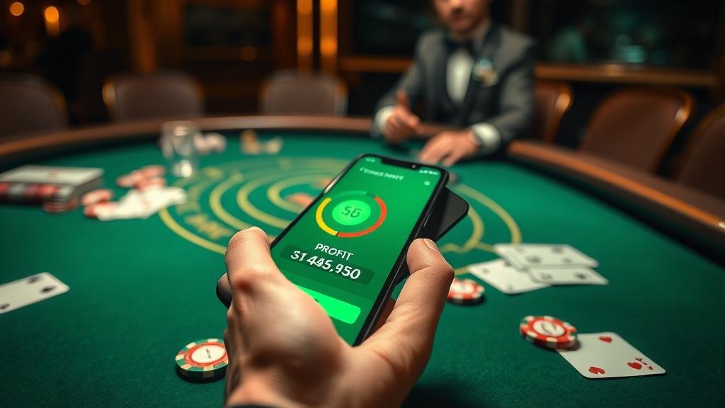 การตั้งค่าเป้าหมายกำไรและลิมิตขาดทุนในแอปบาคาร่า