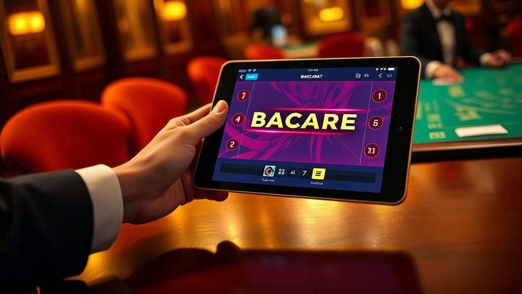 การอ่านเค้าไพ่บาคาร่าบน iPad