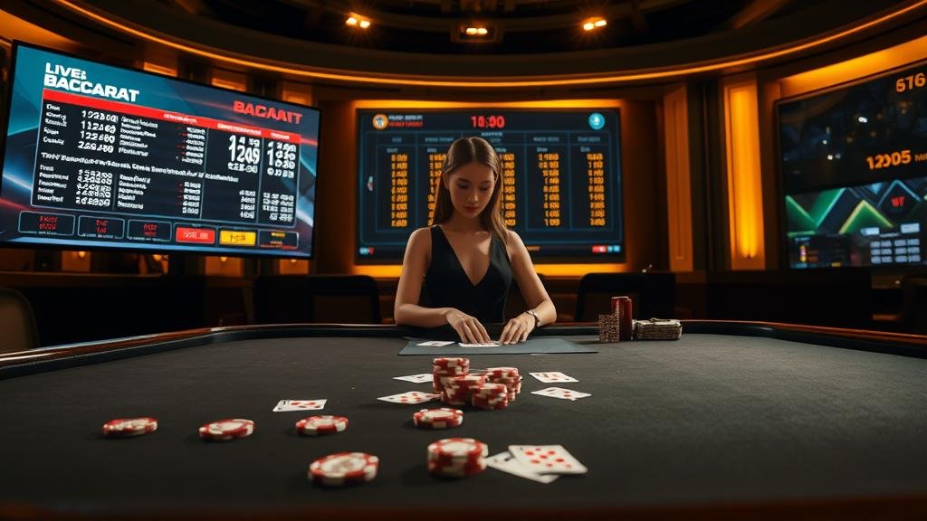 บาคาร่า จอใหญ่: เทคนิคเลือกห้อง AE, DG พร้อมวิเคราะห์สถิติ Evolution