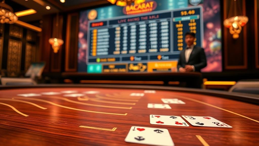 ตารางสถิติเค้าไพ่บาคาร่า