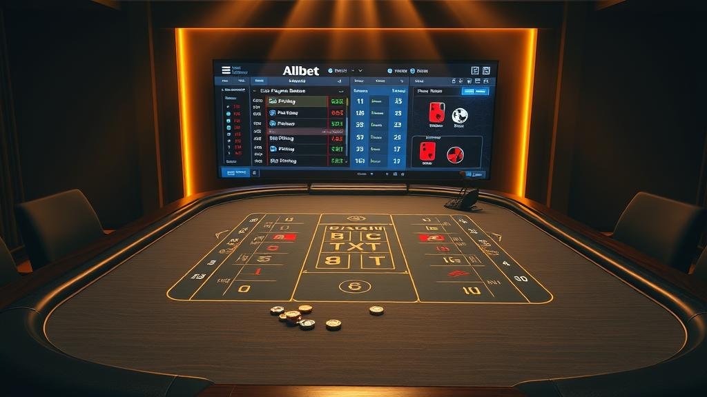 การวางเดิมพันบาคาร่า Allbet