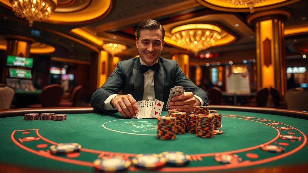 หน้าล็อบบี้คาสิโนสดรวมค่ายดัง