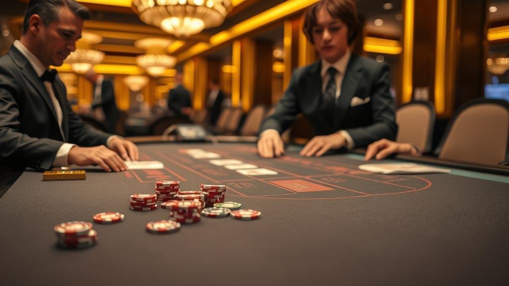 ภาพกราฟิกแสดงการบริหารจัดการเงินทุนบาคาร่า