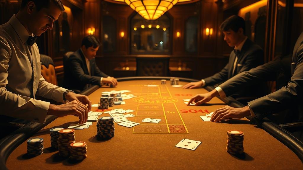 การเล่นบาคาร่าบนโต๊ะ VIP ด้วยเทคนิค AE