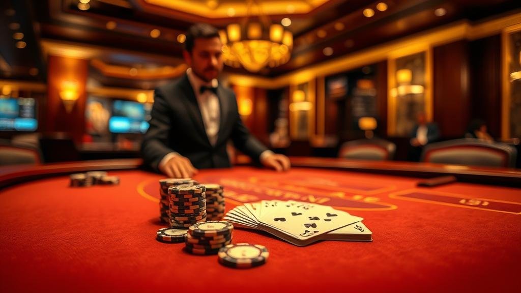 ตัวอย่างเค้าไพ่ปิงปองในเกมบาคาร่า