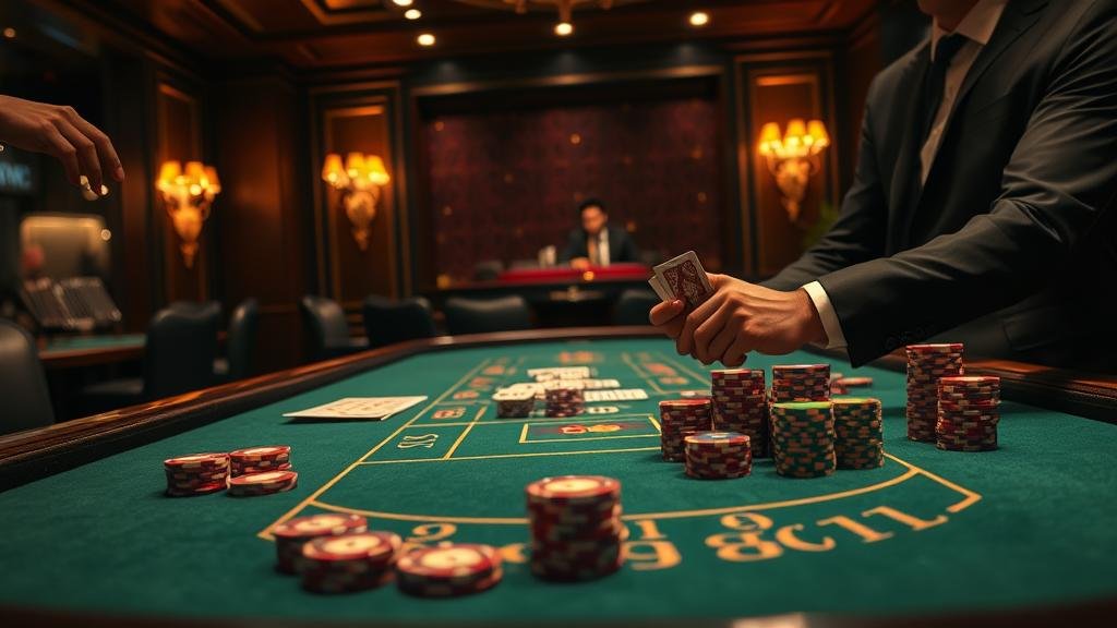 แผนภาพแสดงกลยุทธ์การเดินเงินบาคาร่า