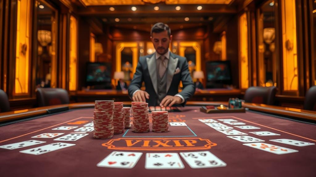 การวางเดิมพันในห้องบาคาร่า VVIP