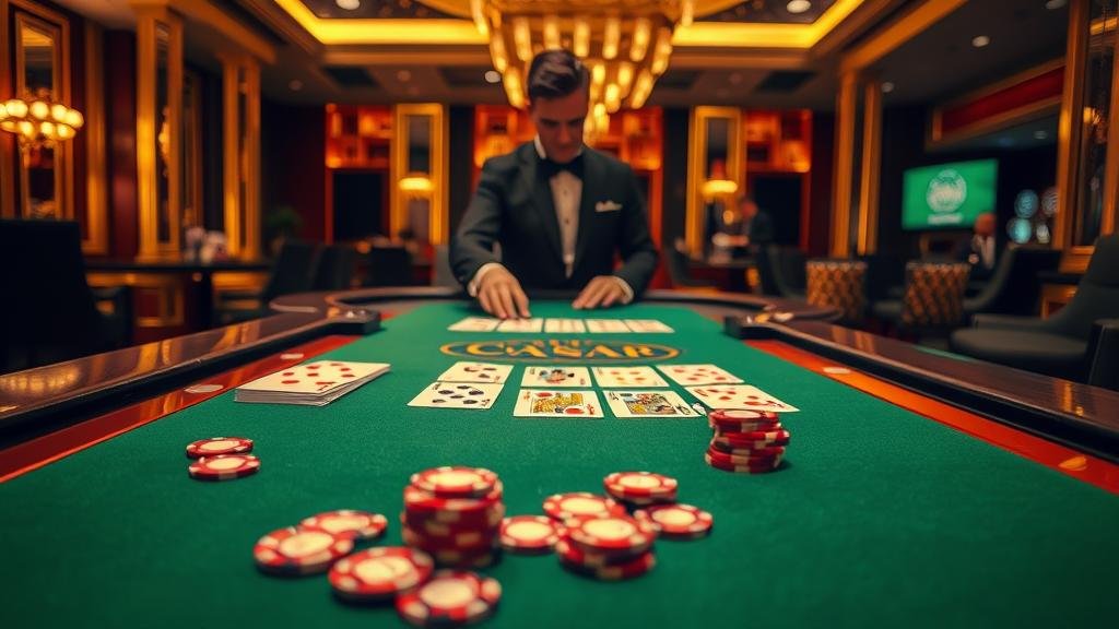 ดีลเลอร์สาวสวยจาก Sexy Baccarat