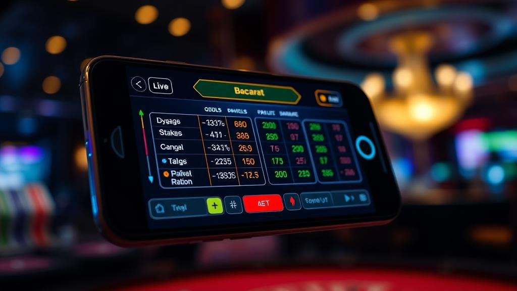 ตารางแสดงเค้าไพ่บาคาร่าแบบต่างๆ