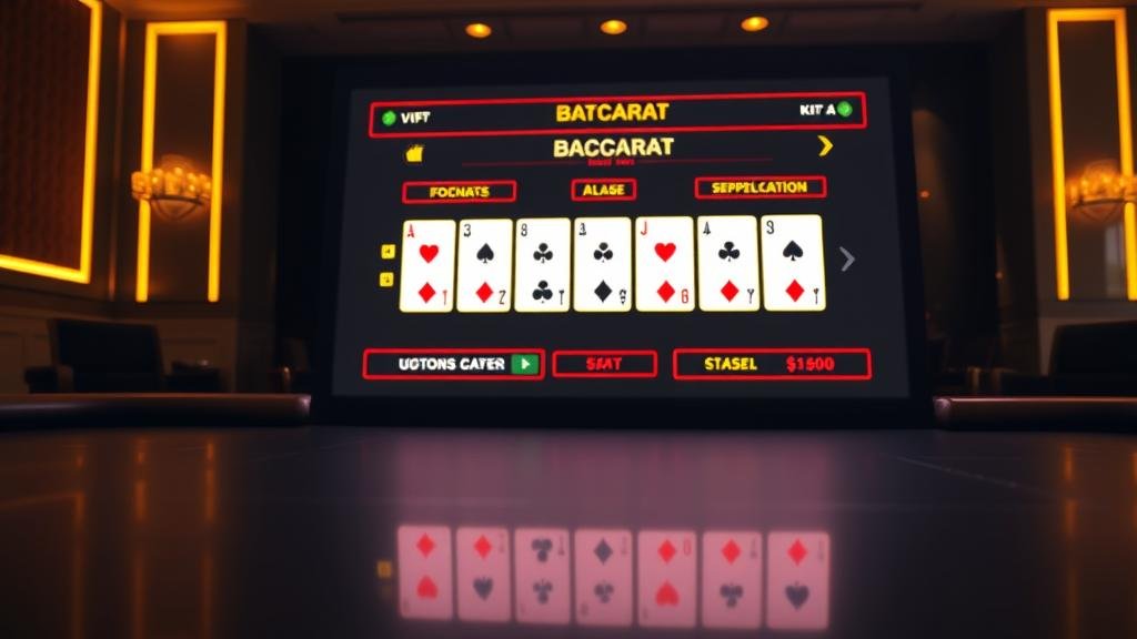 ตัวอย่างเค้าไพ่บาคาร่า มังกรยาว และ ปิงปอง