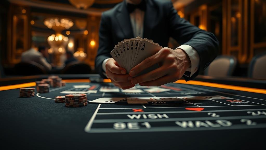 การวางเดิมพันบาคาร่าด้วยจำนวนเงินคงที่